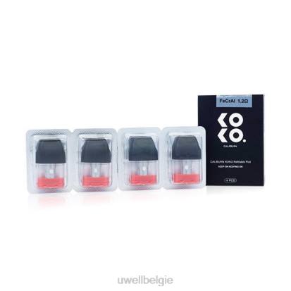 UWELL E Sigaret - UWELL CALIBURN KOKO peulen (4-pack) 1,2 ohm RNNN95