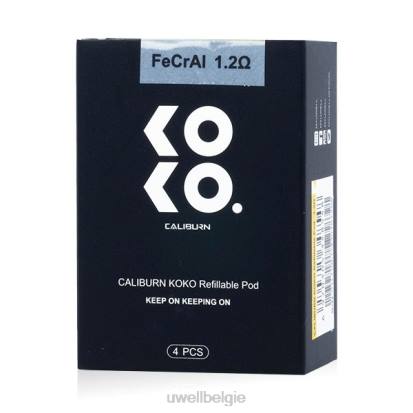 UWELL E Sigaret - UWELL CALIBURN KOKO peulen (4-pack) 1,2 ohm RNNN95