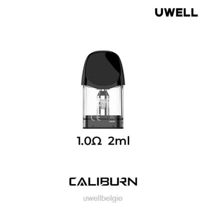 UWELL Vape Pods - UWELL CALIBURN A3 vervangende peulen | 4-pack 1,0 ohm RNNN18