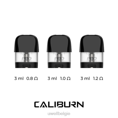 UWELL Vape Price - UWELL CALIBURN X vervangende peulen | 2-pack 1,0 ohm RNNN47