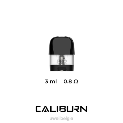 UWELL Vape Price - UWELL CALIBURN X vervangende peulen | 2-pack 1,0 ohm RNNN47