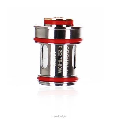 UWELL Antwerpen - UWELL CROWN 4 vervangingsspoelen (4-pack) dubbele spoel 0,4 ohm RNNN183