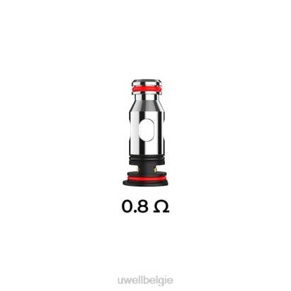 UWELL Antwerpen - UWELL PA vervangende spoelen 0,8 ohm (4-pack) RNNN83