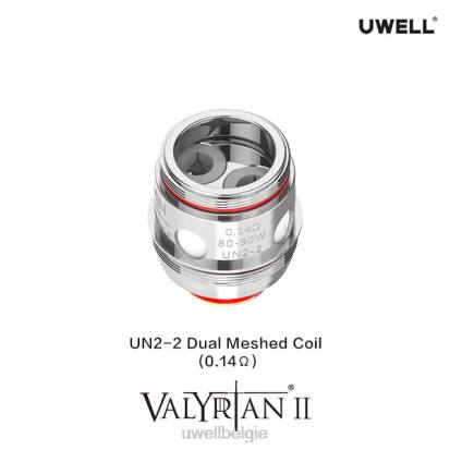 UWELL Disposable Vape - UWELL VALYRIAN 2 vervangingsspoelen (2-pack) un2 dual-mesh 0,14 ohm RNNN29