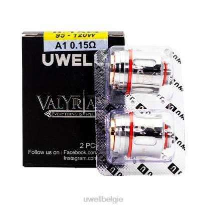 UWELL Disposable Vape - UWELL VALYRIAN vervangingsspoel (2-pack) a1 0,15ohm RNNN259