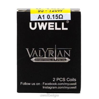 UWELL Disposable Vape - UWELL VALYRIAN vervangingsspoel (2-pack) a1 0,15ohm RNNN259