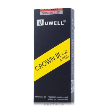 UWELL Vape Kopen - UWELL CROWN 3 spoelen (4-pack) un2 maas 0,23 ohm RNNN94
