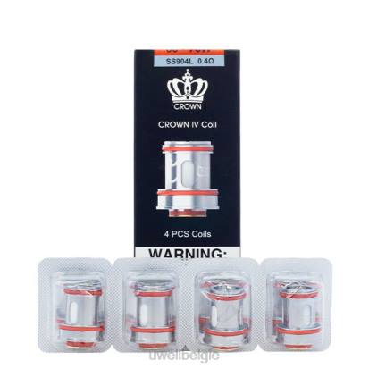 UWELL Vape Kopen - UWELL CROWN 4 vervangingsspoelen (4-pack) un2 dual-mesh 0,23 ohm RNNN184