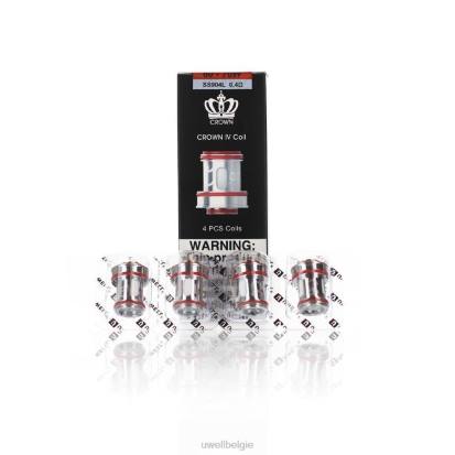 UWELL Vape Kopen - UWELL CROWN 4 vervangingsspoelen (4-pack) un2 dual-mesh 0,23 ohm RNNN184