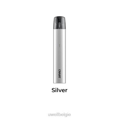 UWELL Disposable Vape - UWELL CRAVAT pod-systeem zilver RNNN79