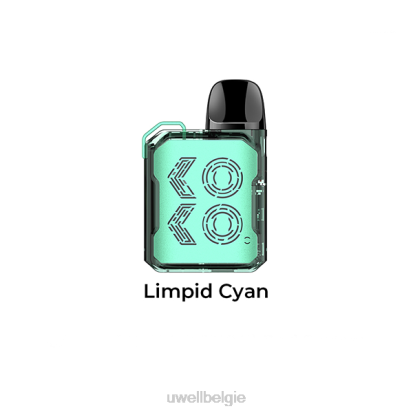UWELL België - UWELL CALIBURN GK2 pod-kit helder cyaan RNNN101