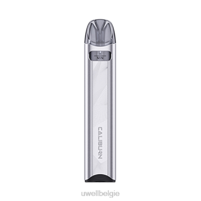 UWELL Brussel - UWELL CALIBURN A3S kit (pod-systeem) maanlicht zilver RNNN22