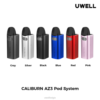 UWELL Disposable Vape - UWELL CALIBURN AZ3 kit (pod-systeem) zilver RNNN149