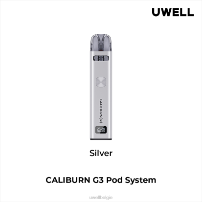 UWELL Vape Pods - UWELL CALIBURN G3 uitrusting zilver RNNN138