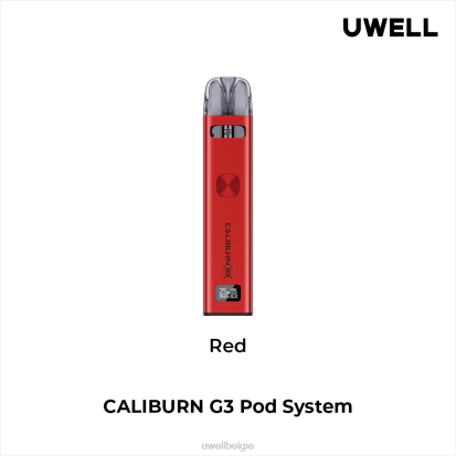 UWELL Vape Price - UWELL CALIBURN G3 uitrusting rood RNNN137