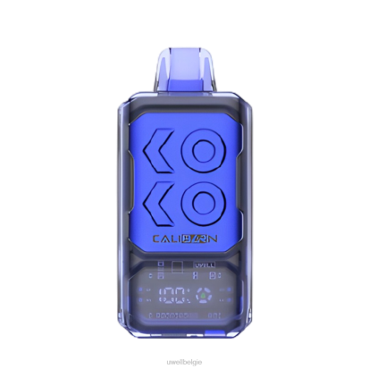 UWELL België - UWELL CALIBURN bar s18000 wegwerpvape blauw razz-ijs RNNN301