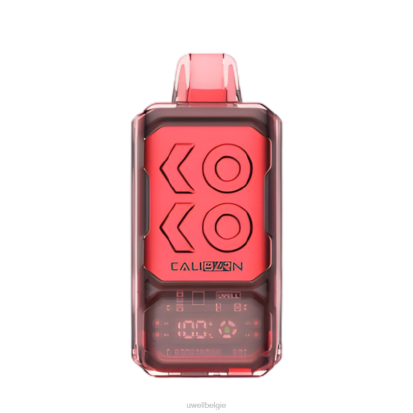 UWELL België - UWELL CALIBURN bar s18000 wegwerpvape blauw razz-ijs RNNN301