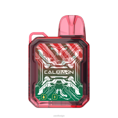 UWELL Disposable Vape - UWELL CALIBURN bar b6000 wegwerpdamp cranberryjam RNNN279