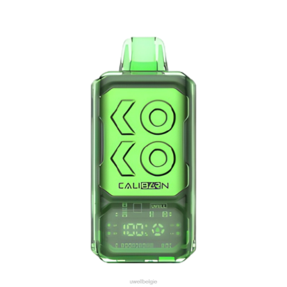 UWELL Vape Kopen - UWELL CALIBURN bar s18000 wegwerpvape dubbele appel RNNN304