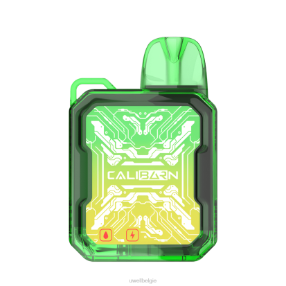 UWELL Vape Pods - UWELL CALIBURN bar b6000 wegwerpdamp frisse munt RNNN278