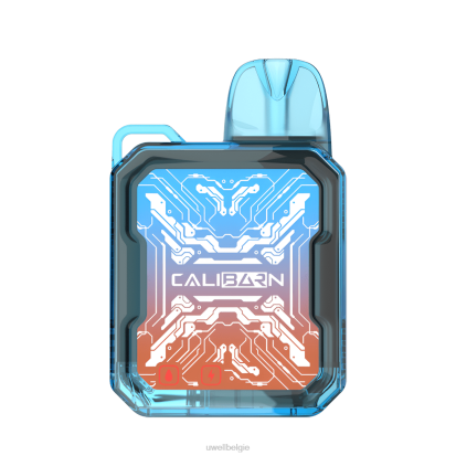 UWELL Vape Price - UWELL CALIBURN bar b6000 wegwerpdamp blauw razz-ijs RNNN277